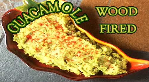 Wood fired guacamole by grilling the avocados before you make the guacamole will excite your taste buds! Your guests will wonder how you did this simple recipe by adding only one small step!