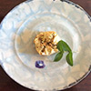 showcasing the finished product! Our ember roasted eggplant within the feta tart- yummy