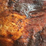 Our pork roast and smoked strawberry marinade