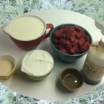 Smoked Strawberries are the feature and the other ingredients are very few