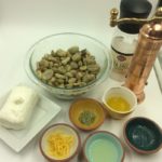 Our arrangement of simple ingredients