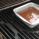 grilling two zone with wood chunks