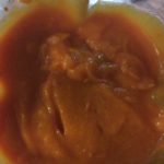 nicely roasted pumpkin for our butter 