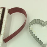 our heart shaped cookie cutters, you can do any design 