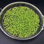 Fresh peas ready for the grill