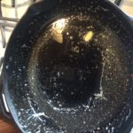 Our cast Iron pan on the grill